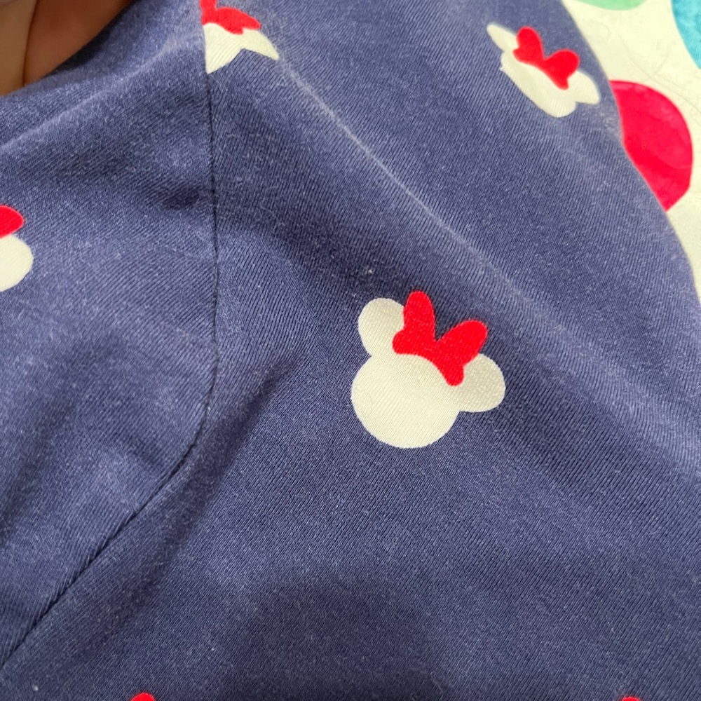 Navy Minnie mouse Disney dress red white and blue - Picture 7 of 7